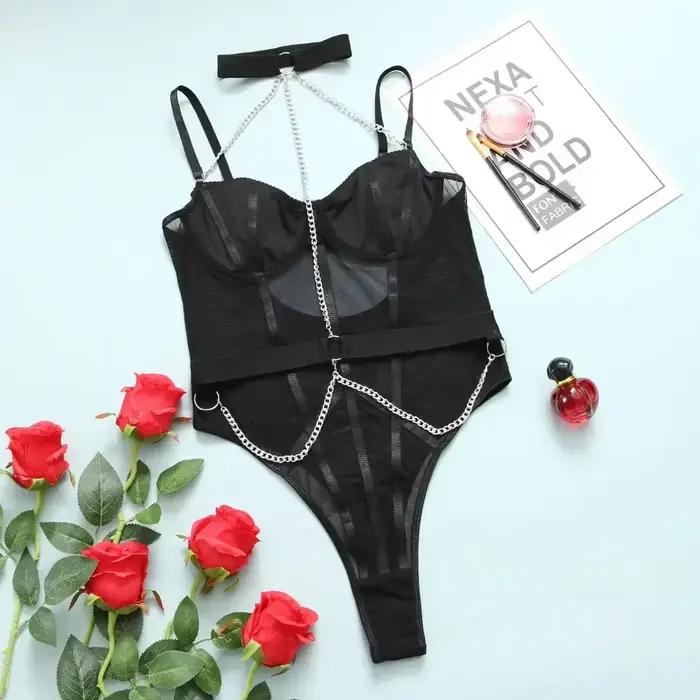 Body de Fitness noir pour femmes