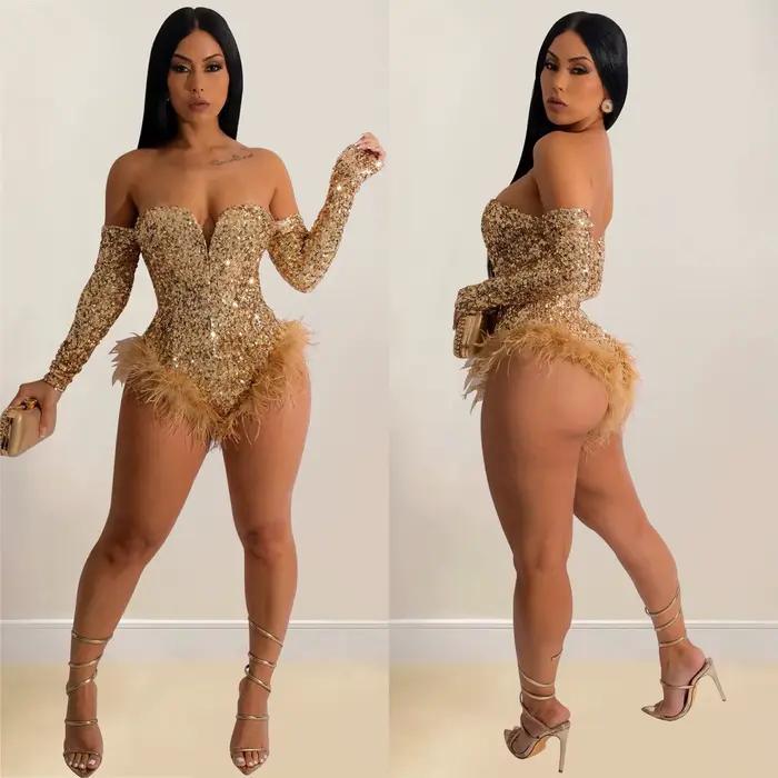 Combinaison Femme 2022 – Tenue de Soirée et de Vacances – Bodysuits Une Pièce pour Femmes