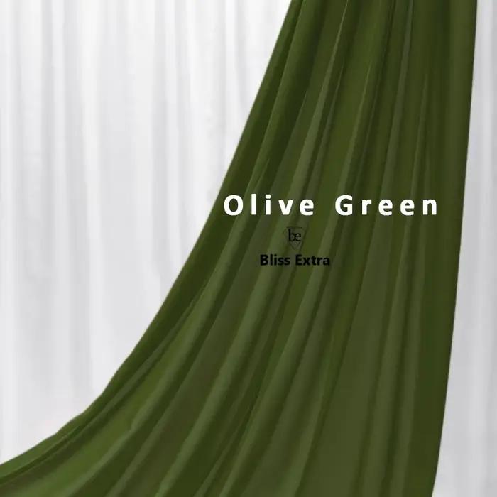 Tissu en Mousseline de Soie Verte Georgette Haute Densité, pour Doublure de Jupe d'Été, Chemise, Pantalon, Robe, Vêtements de Bricolage Faits à la Main