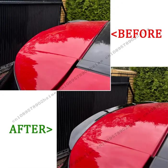 Aileron de toit arrière noir pour Mercedes Classe A W176 A160 A180 A200 A250 A260 A45 AMG 2013 2014 2015 2016 2017 2018 Hatchback