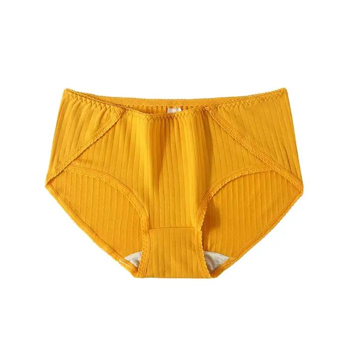 Sous-vêtements en dentelle pour femmes, culotte en pur coton, taille basse, sans couture, culotte pour filles, confortable et douce