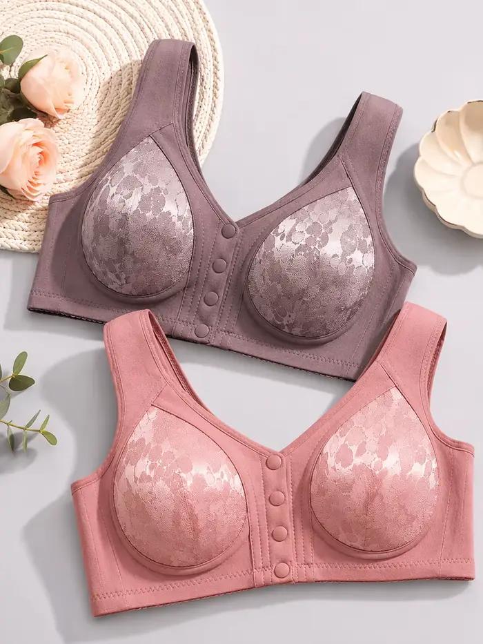 Soutien-gorge pour femme avec dentelle conçue pour éviter le relâchement