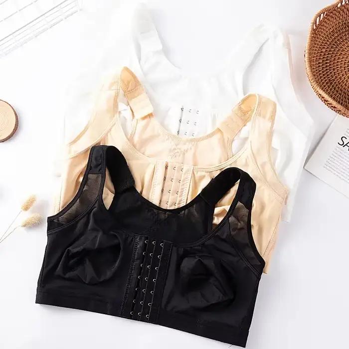 Soutien-gorge correcteur de posture à fermeture avant S-5XL pour femme