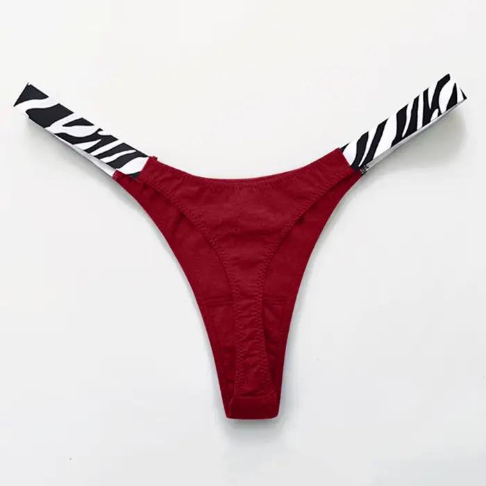 Femmes Sexy coton culotte brésilienne