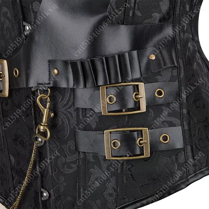 Corset gothique vintage pour femme
