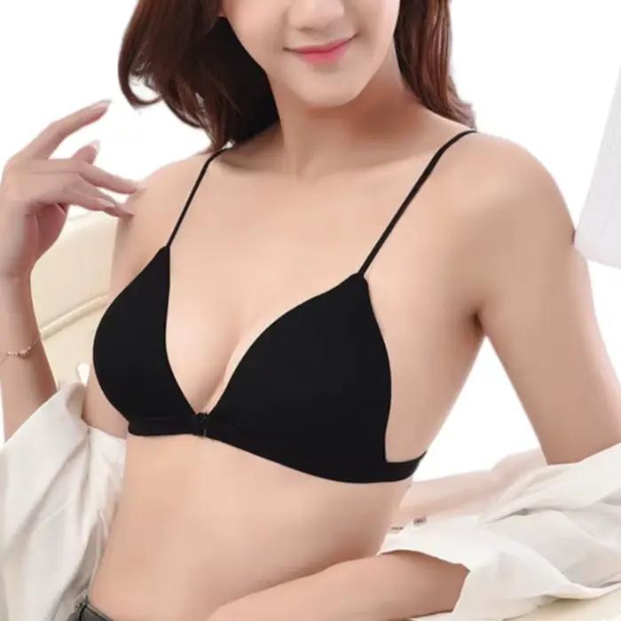 Soutien-gorge Push Up à fermeture frontale pour femmes