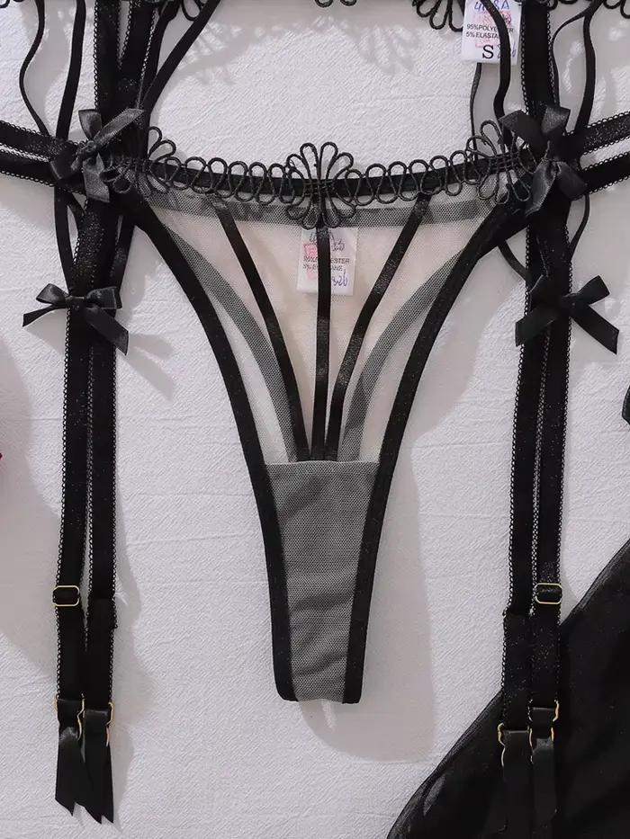 Belamimi – sous-vêtements sexy brodés pour femmes