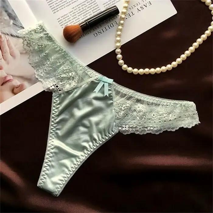 String en dentelle creuse pour femmes