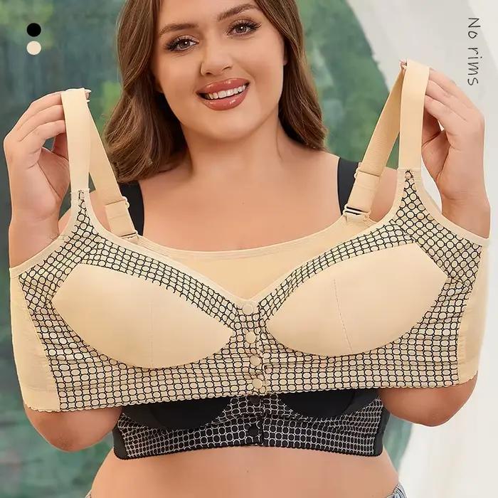 Soutien-gorge imprimé créatif de très grande taille pour femmes