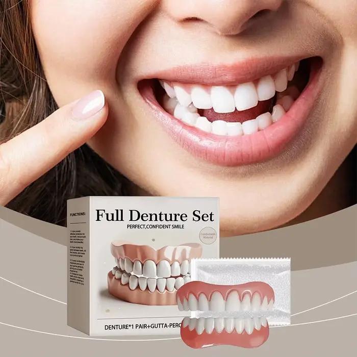 Prothèses dentaires pour femmes et hommes, faciles à utiliser, naturelles, sûres, professionnelles, Kit de Modification de prothèses dentaires facile et pratique