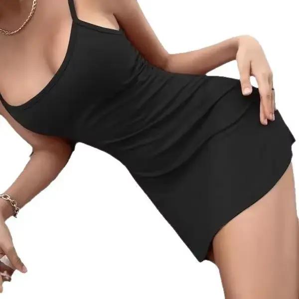 Chemise de nuit d'été en dentelle pour femme