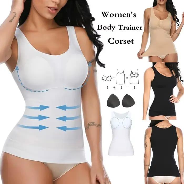 Débardeur Miss Moly avec soutien-gorge rembourré intégré pour femmes, décontracté, débardeurs, nylon 90% et élasthanne 10%, polyvalent, confortable, léger, pour quotidien, grandes occasions, cadeau idéal