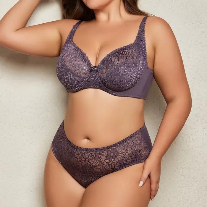 Beauwear 85C-110E Ensemble de lingerie grande taille pour femme