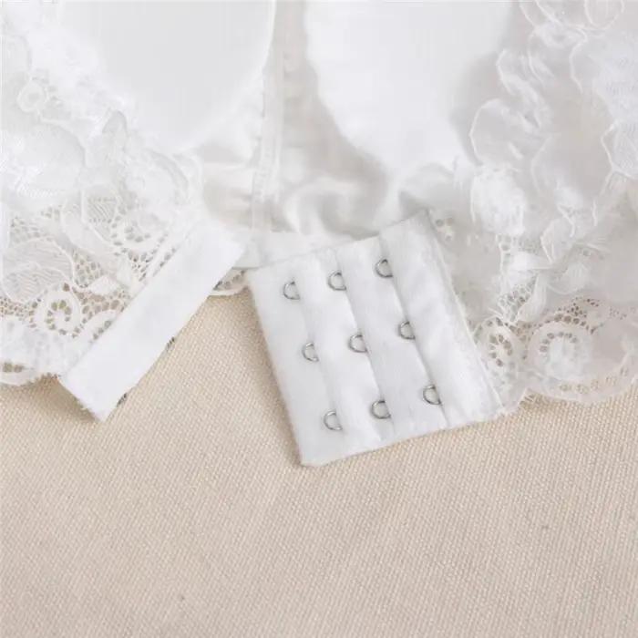 Soutien-gorge en dentelle sans bretelles pour femmes