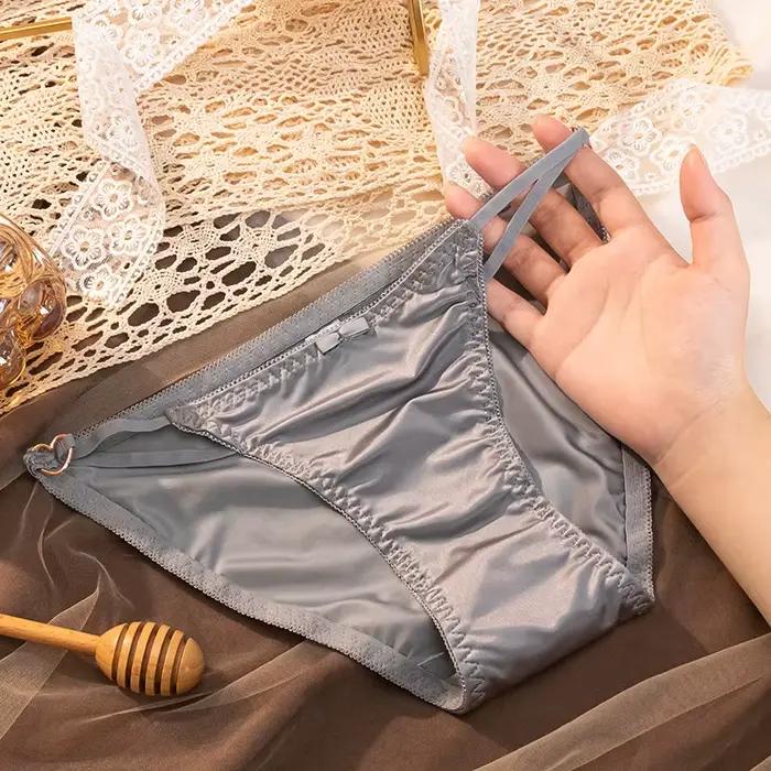 Culotte femme sans couture taille basse slip respirant confortable Sexy dames culottes sous-vêtements féminins sexy femme linger