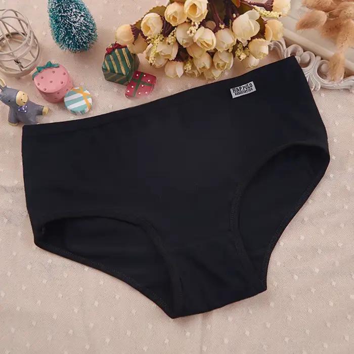 7 pièces/lot grande taille sous-vêtements femmes culottes coton fille brève Sexy Lingeries Shorts sous-vêtement solide culotte femme intime M-4XL