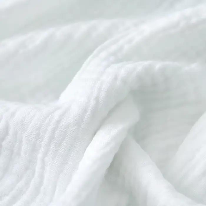 Couches douces pour bébé 100% coton, Double couche, lavables, en tissu de gaze, pour nouveau-nés/bébés, Ultra fines, respirantes et réutilisables