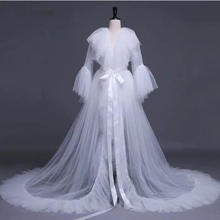 Femmes Robe de mariée dentelle Lingerie mode Sexy Tulle