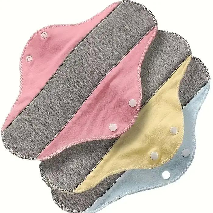 1/3/6 pièces Culottes absorbantes réutilisables en coton pour adultes