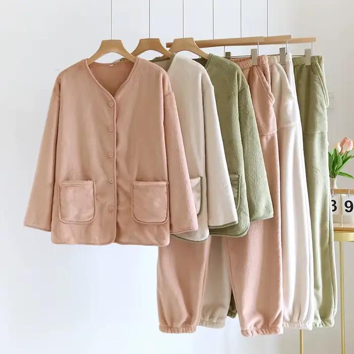 Pyjama Vintage en velours pour femme