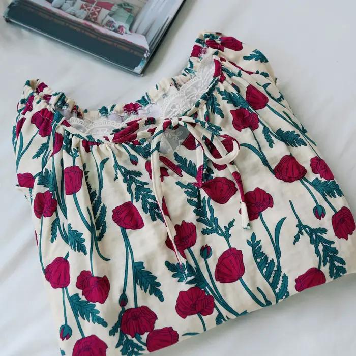 Pyjama en dentelle de qualité supérieure pour femmes