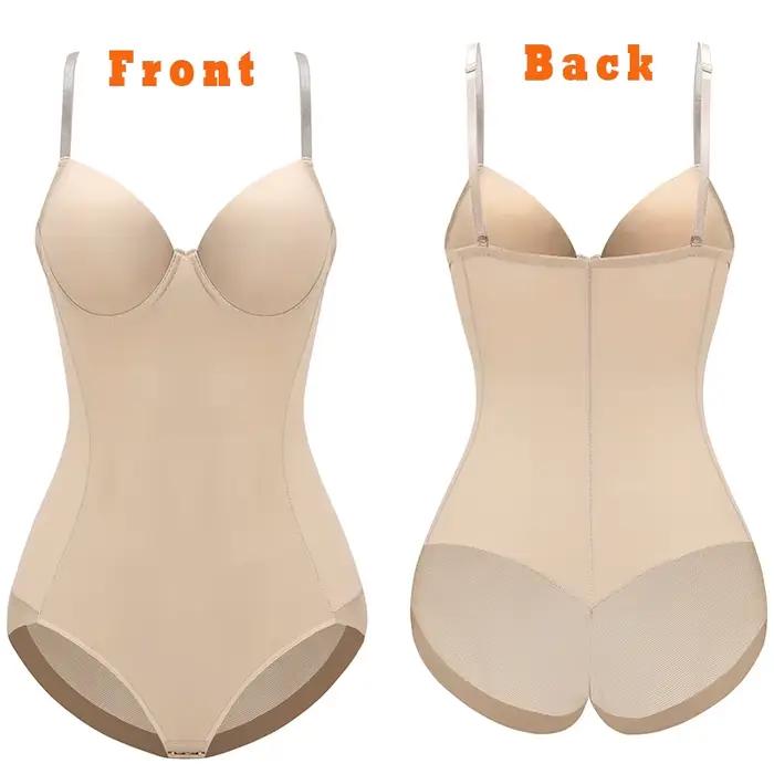 Lingerie Sexy Slim soie solide Shapewear pour femmes lisse doux body ventre Shaper sous-vêtements