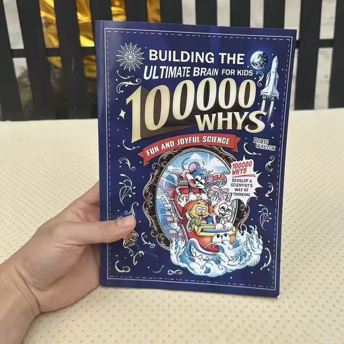 Livre scientifique pour enfants 100000 Whys, livre de lecture éducatif amusant, favorise la réflexion scientifique, développement du cerveau, livre d'apprentissage pour enfants