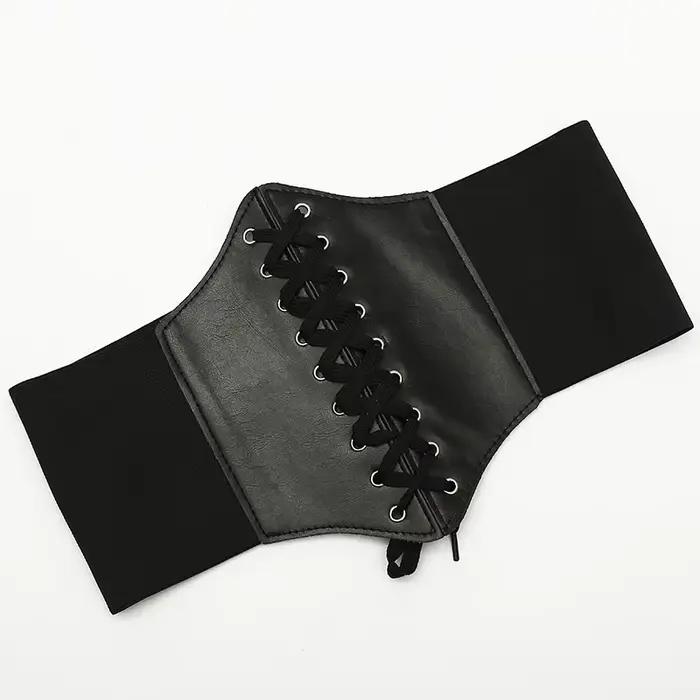 Corset gothique Sexy sous le buste pour femmes