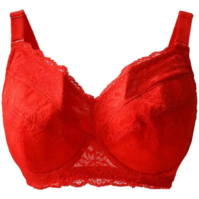 Soutien-gorge grande taille Push Up Bralette dentelle intimes Lingerie pour femmes à armatures B C D E F G H Brasier Mujer brassière Femme