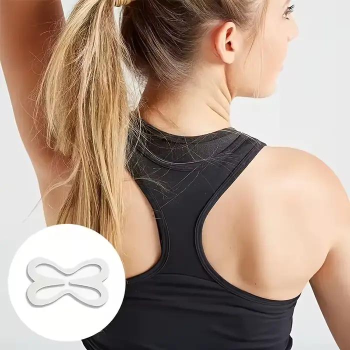 Lot de 3 Clips Convertisseurs de Bretelles de Soutien-Gorge - Discrets, Rehausseurs, Antidérapants pour Ajustement des Bretelles, Accessoire Minimaliste Discret