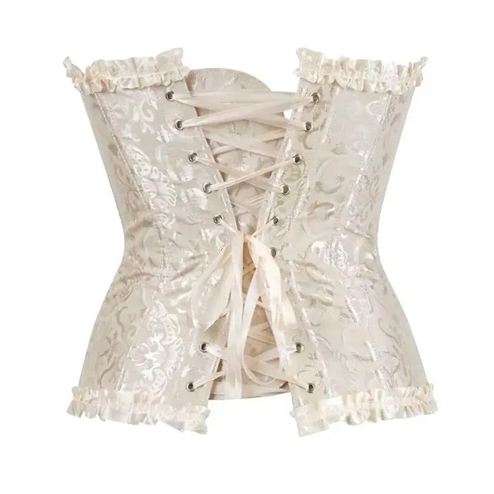 Femmes Sexy Bustiers et Corsets Floral couverture en dentelle