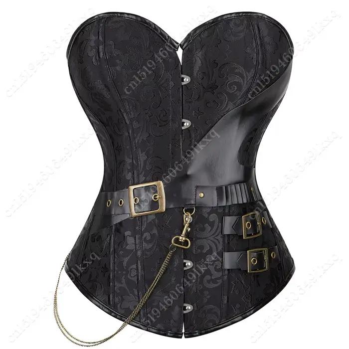 Corset gothique vintage pour femme