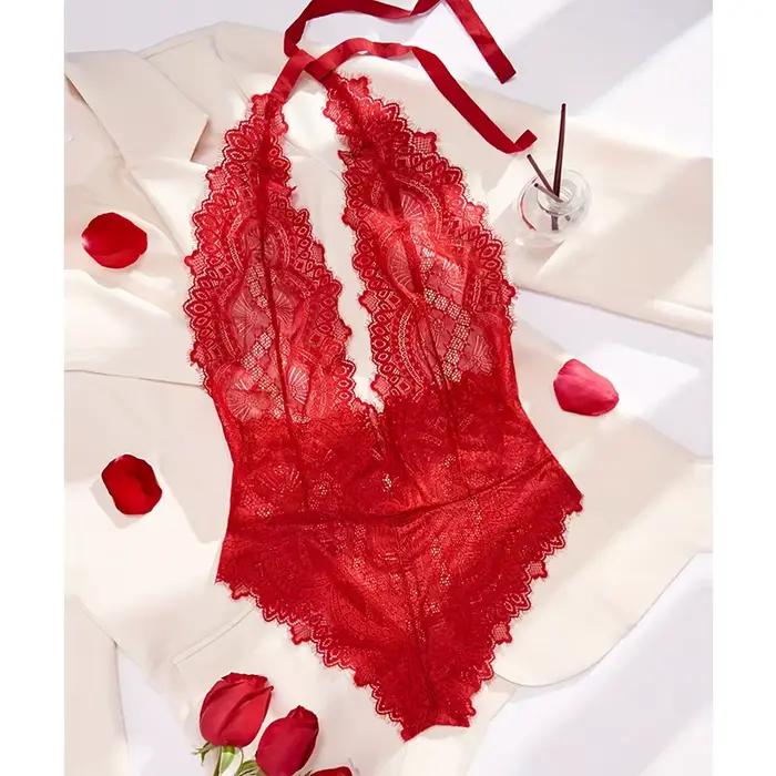 Corset une pièce en dentelle pour femmes