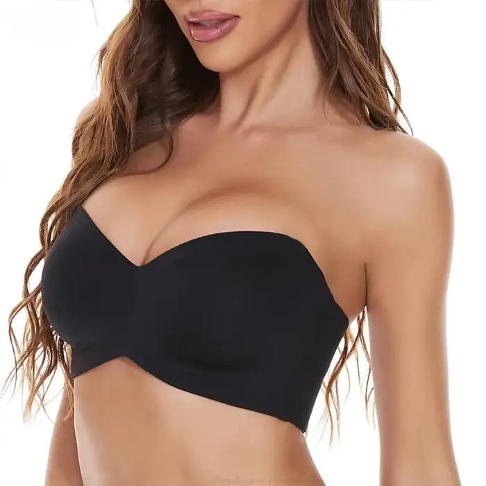 Soutien-gorge sans bretelles multi-voies antidérapant