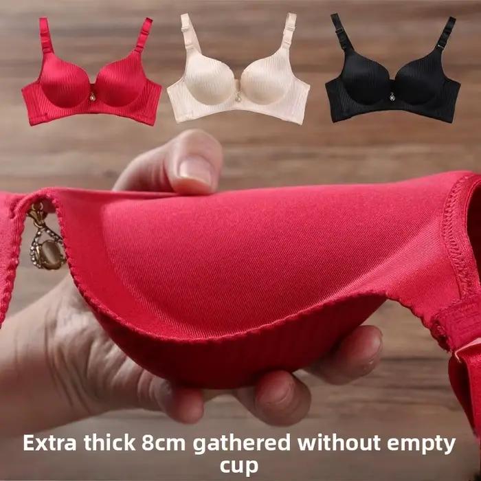 Soutien-gorge push-up ultra-confortable avec coussinets rehausseurs de 8 cm