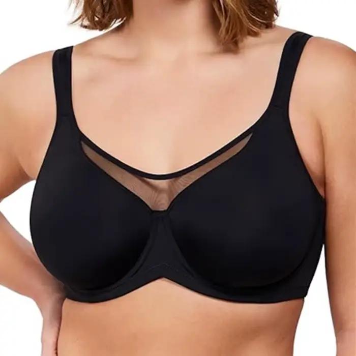 Soutien-gorge ultra fin et lisse à larges bretelles