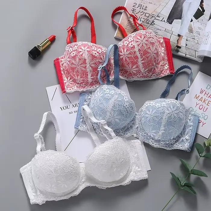 Soutien-gorge push up ajustable sans couture pour femme