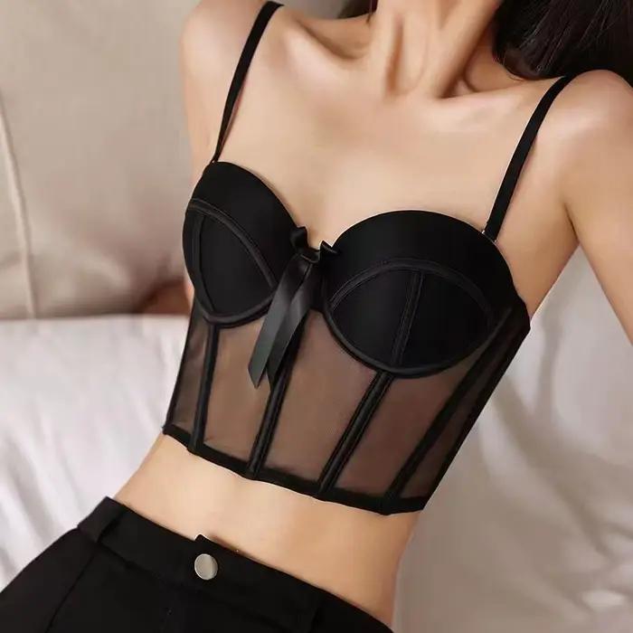 Soutien-gorge femme petits seins rassemblés sous-vêtements