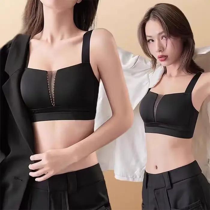 Soutien-gorge minimiseur sans fil en coton pour femmes grandes tailles confortable respirant tasse fine lingerie quotidienne large choix de couleurs et de tailles
