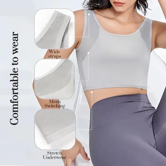 Soutien-gorge de Yoga pour femmes, Fitness, soutien-gorge de gymnastique à fort Impact, coussinet push-up, gilet de sport, sous-vêtements respirants, gilet de course, soutien-gorge de sport haut de ga