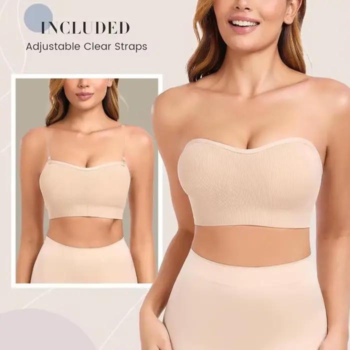 Soutien-gorge Push Up sans bretelles pour femmes