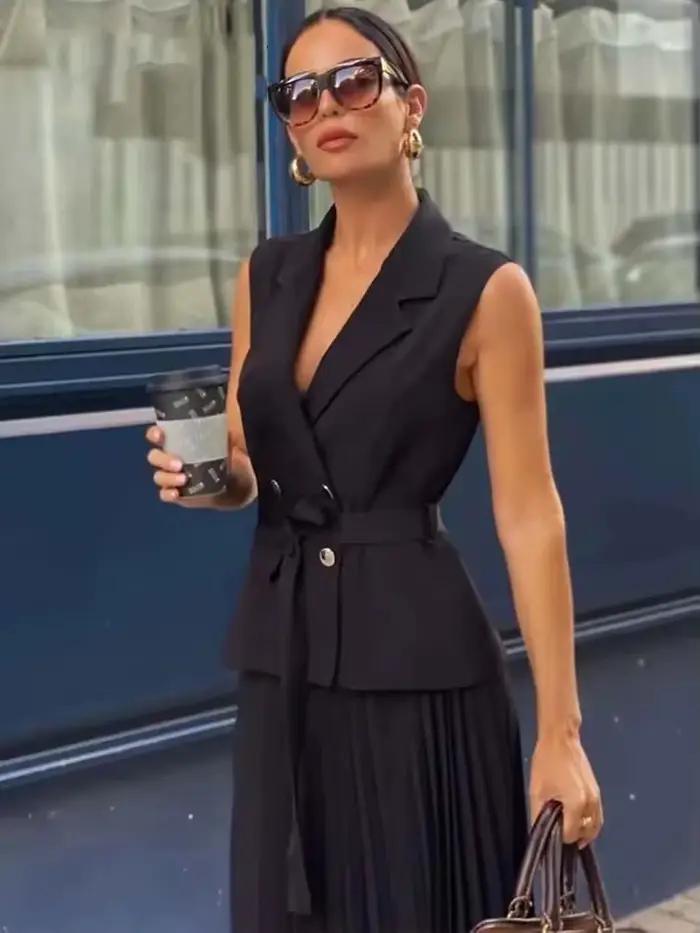 Robe Corset plissée pour femmes