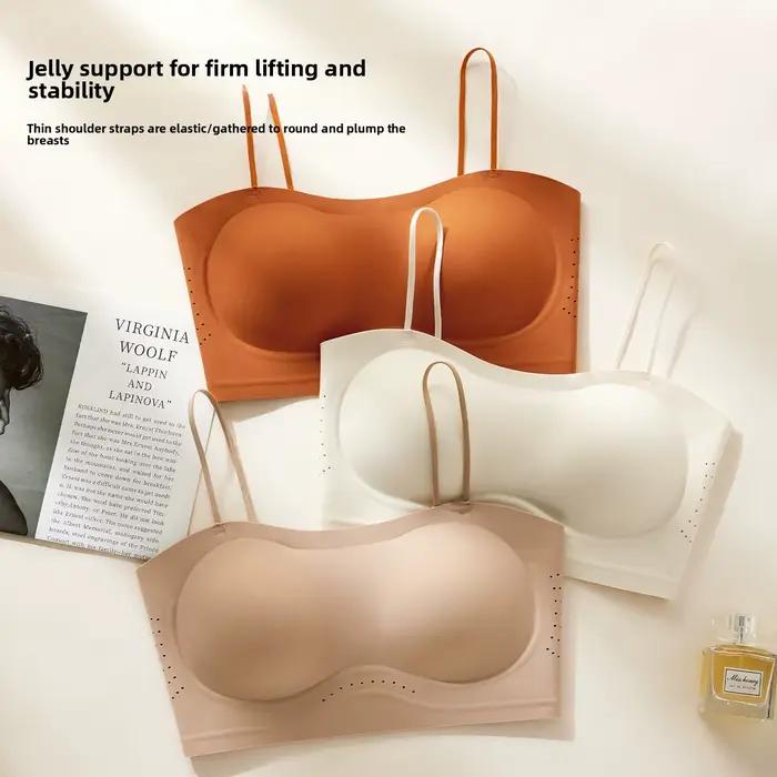 Soutien-gorge push-up à fines bretelles pour femme