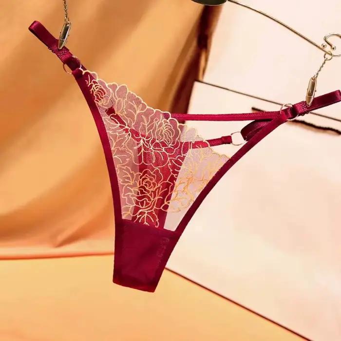 Culotte ajourée à la taille pour femmes
