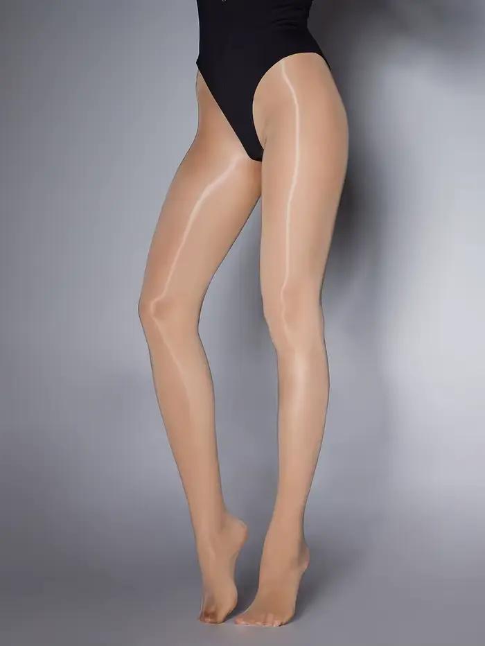 Collants nus hydratants à l'huile de cheval