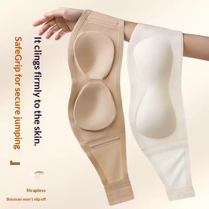 Soutien-gorge sans bretelles antidérapant pour femme