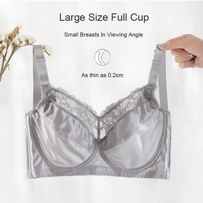 Grand Soutien-Gorge Push Up en Dentelle pour Femme