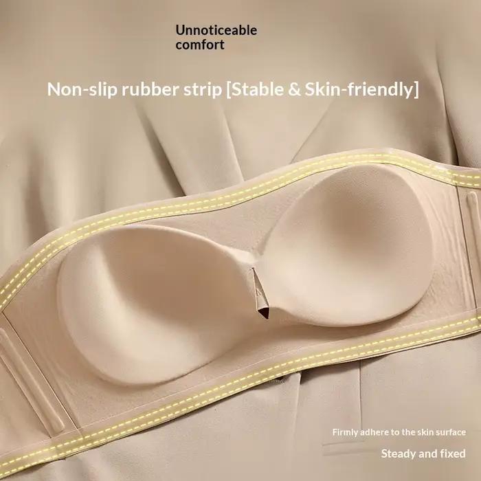 Soutien-gorge sans bretelles antidérapant pour femme