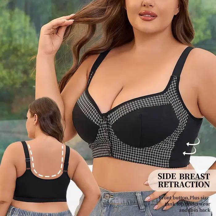 Soutien-gorge imprimé créatif de très grande taille pour femmes