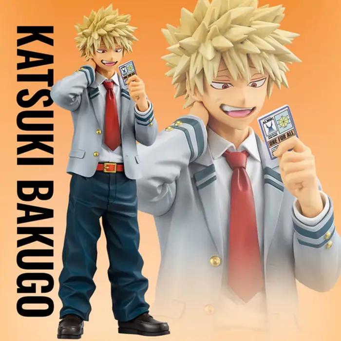 Katsuki Bakugo, Mon Héro, Figurine d'Anime, Marchandises d'Anime, Cadeau d'Anime pour l'Anniversaire des Amis, Statue de Personnage d'Anime, Ornement de Bureau, Ornement de Bureau PC, Figurine de Coll